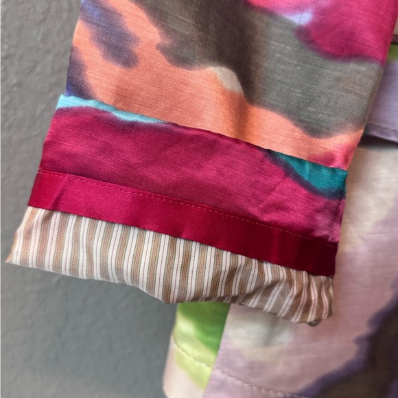 Etro Milano Watercolor Print Blazer Women’s Size 50. Made in Italy - Picture 4 of 7